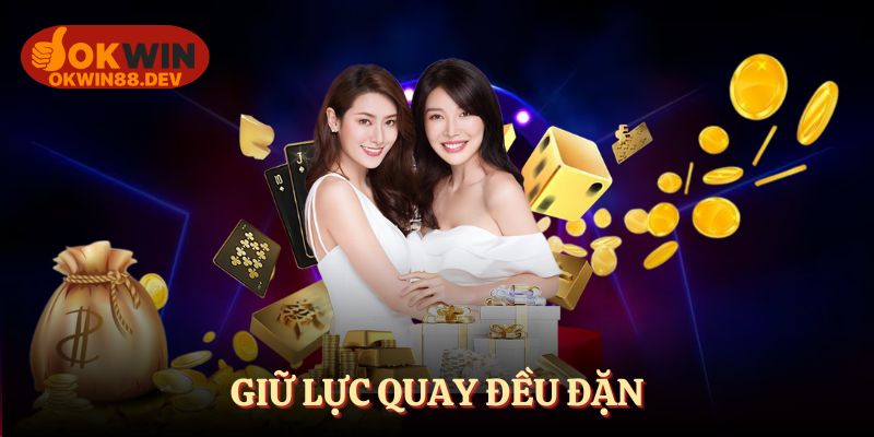 Giữ lực quay đều đặn khi chơi game trực tuyến